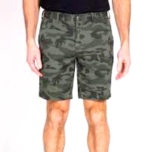 J Crew Camouflage Cargo Chino Shorts 31